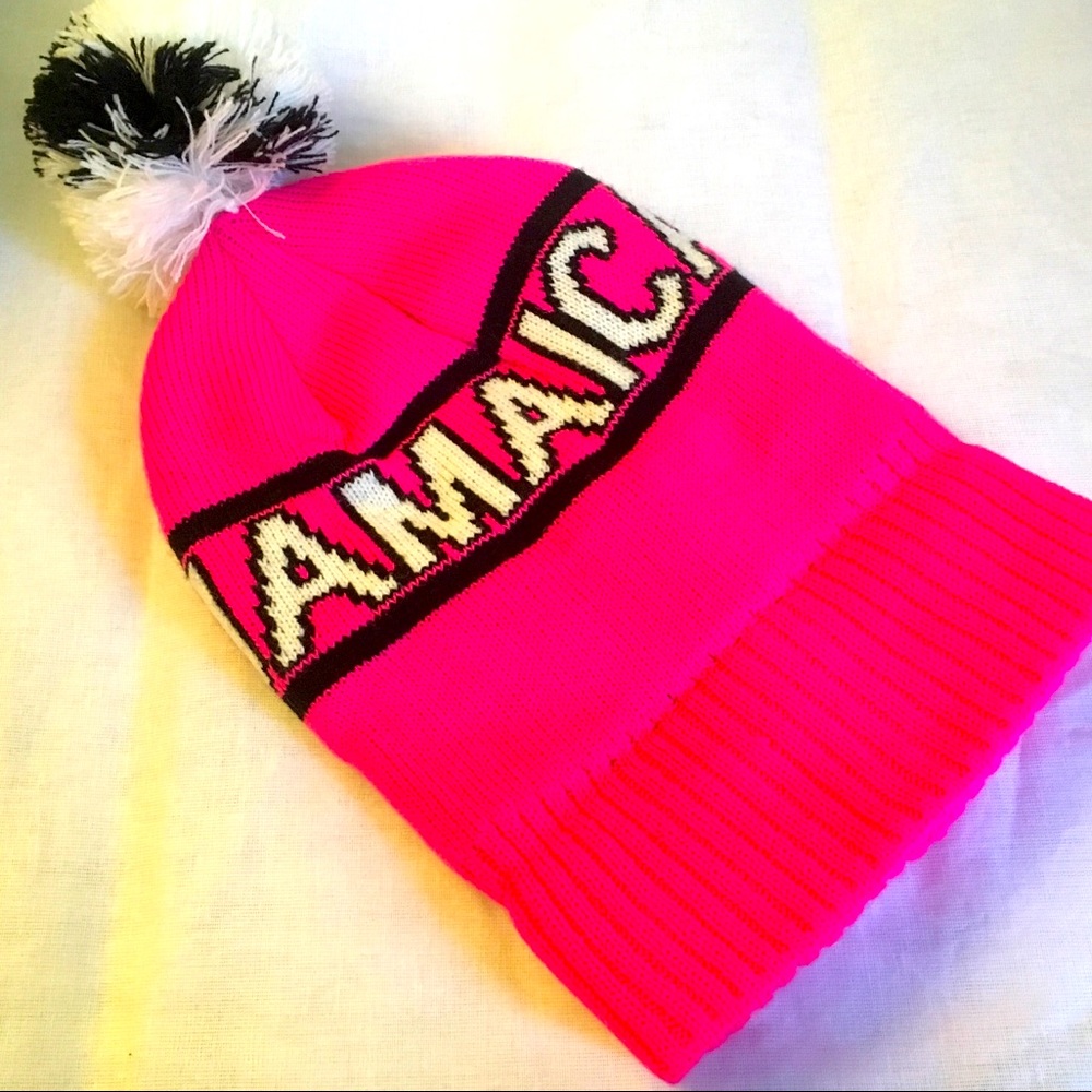 Robin Ruth JAMAICA 🇯🇲 pom pom hat - Picture 8 of 8